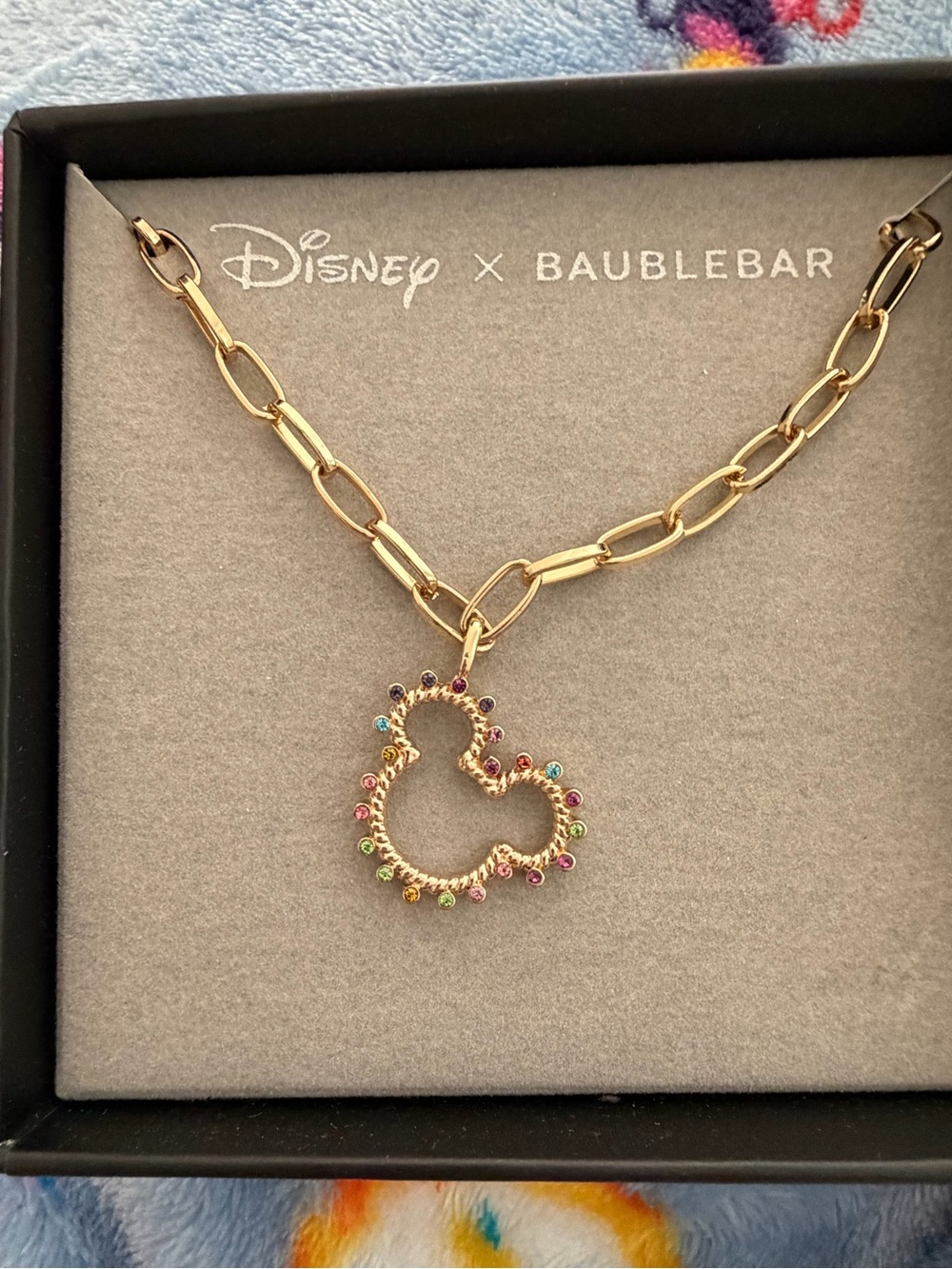 Disney x Baublebar New in the Box Necklace.